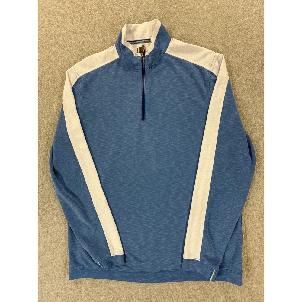 Nicoby 1/4 Zip Pullover (Men's Medium) Blue